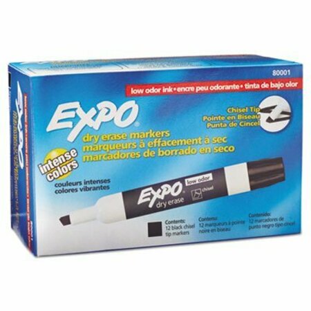 SANFORD MARKER, EXPO 2, CHISEL, BK 80001